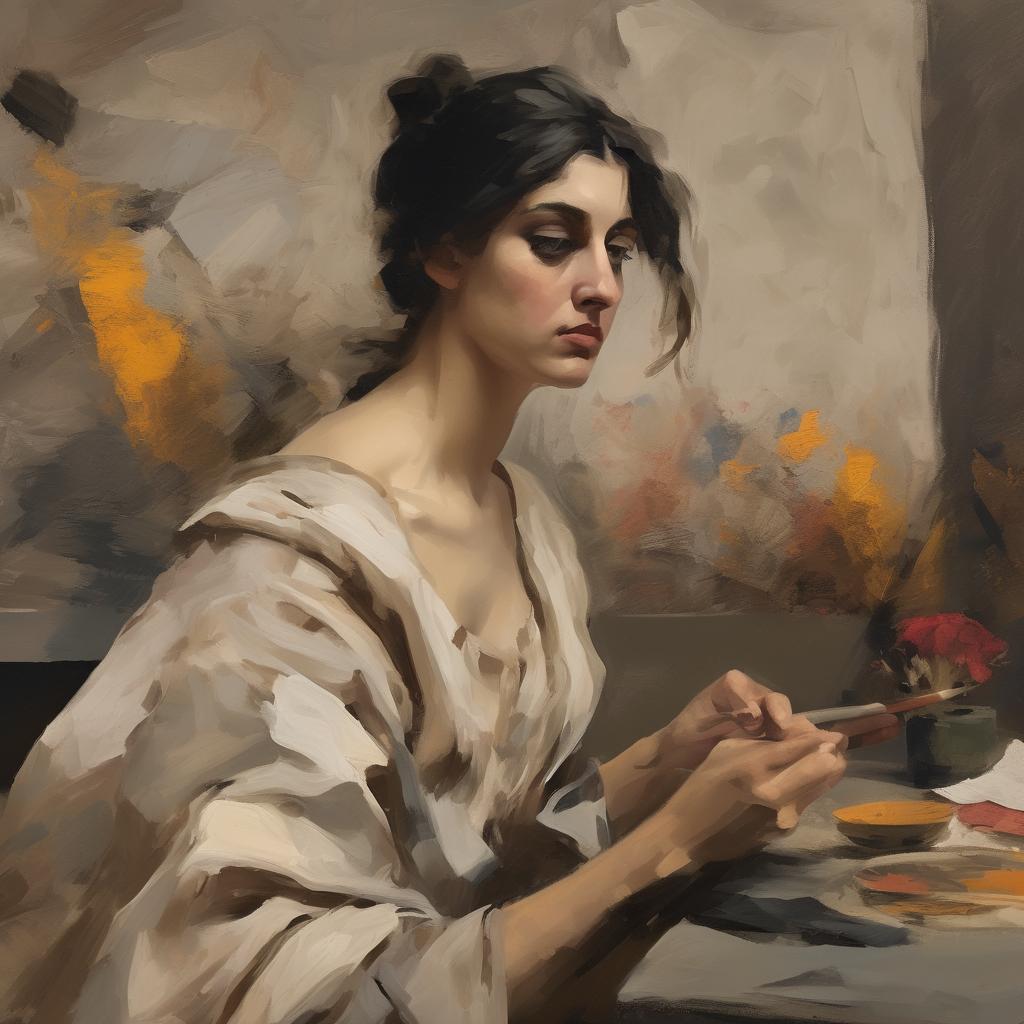 Η τέχνη και το ύφος του ζωγράφου